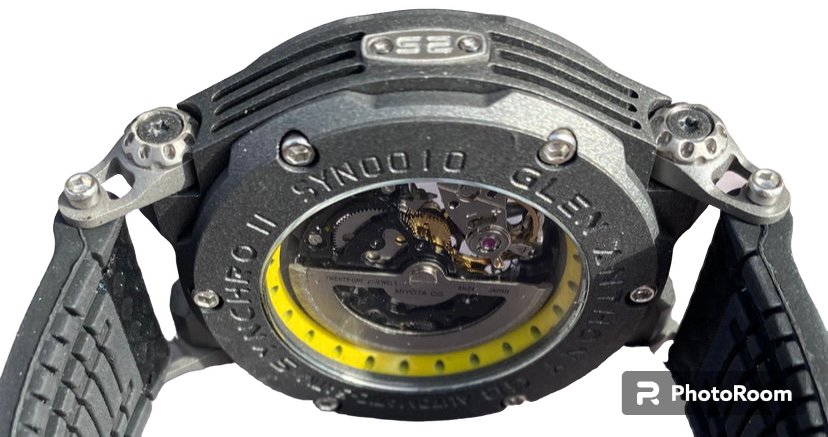 SYNCHRO II Skeleton Automatic with yellow detail