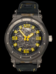 SYNCHRO II Yellow Skeleton Automatic