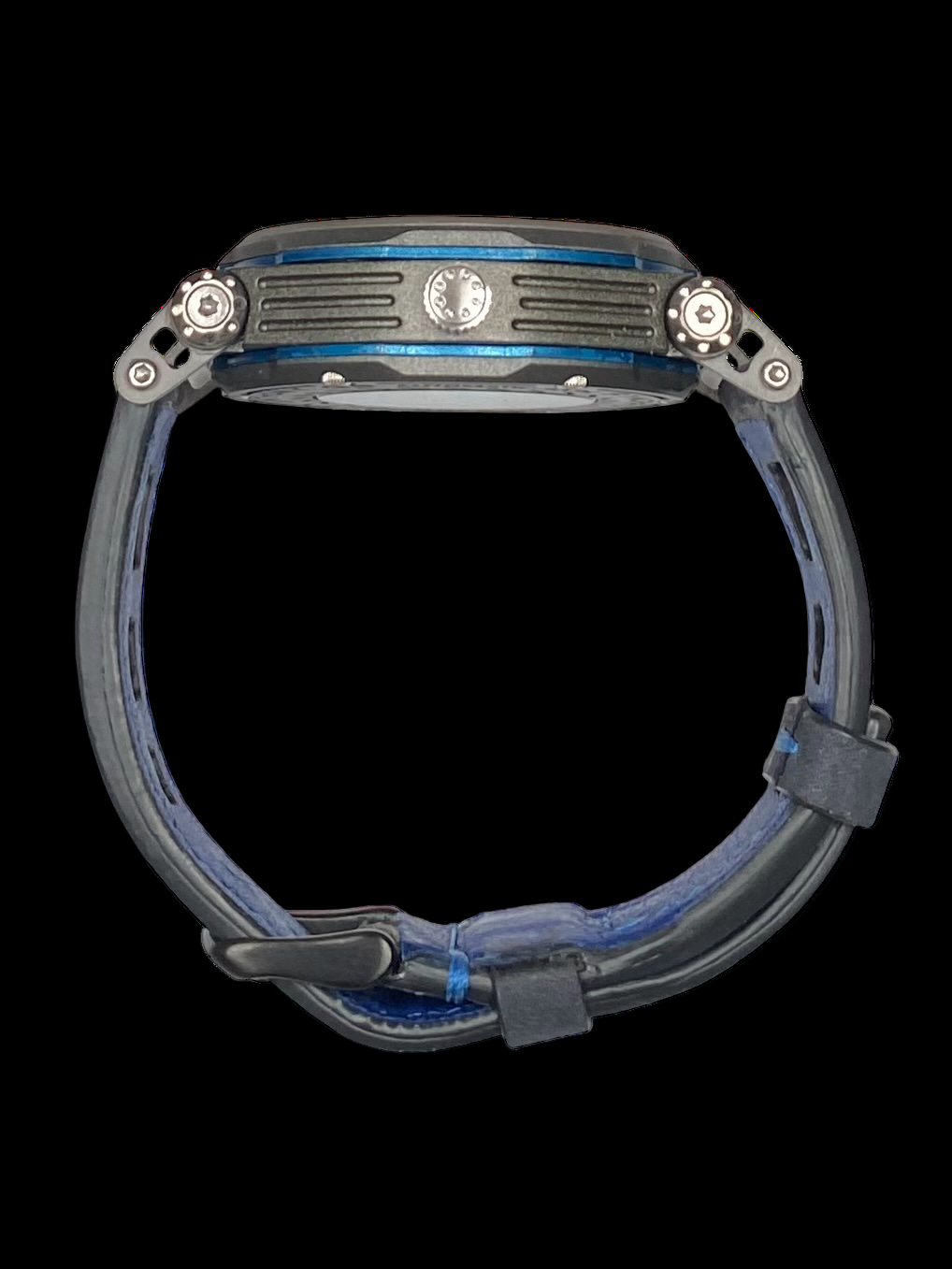 SYNCHRO II Blue Skeleton Automatic