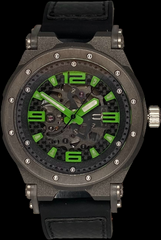 SYNCHRO R Green Skeleton Automatic