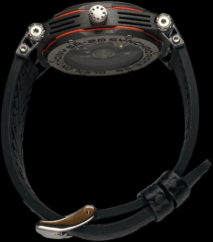 SYNCHRO R Orange Skeleton Automatic