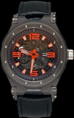 SYNCHRO R Orange Skeleton Automatic