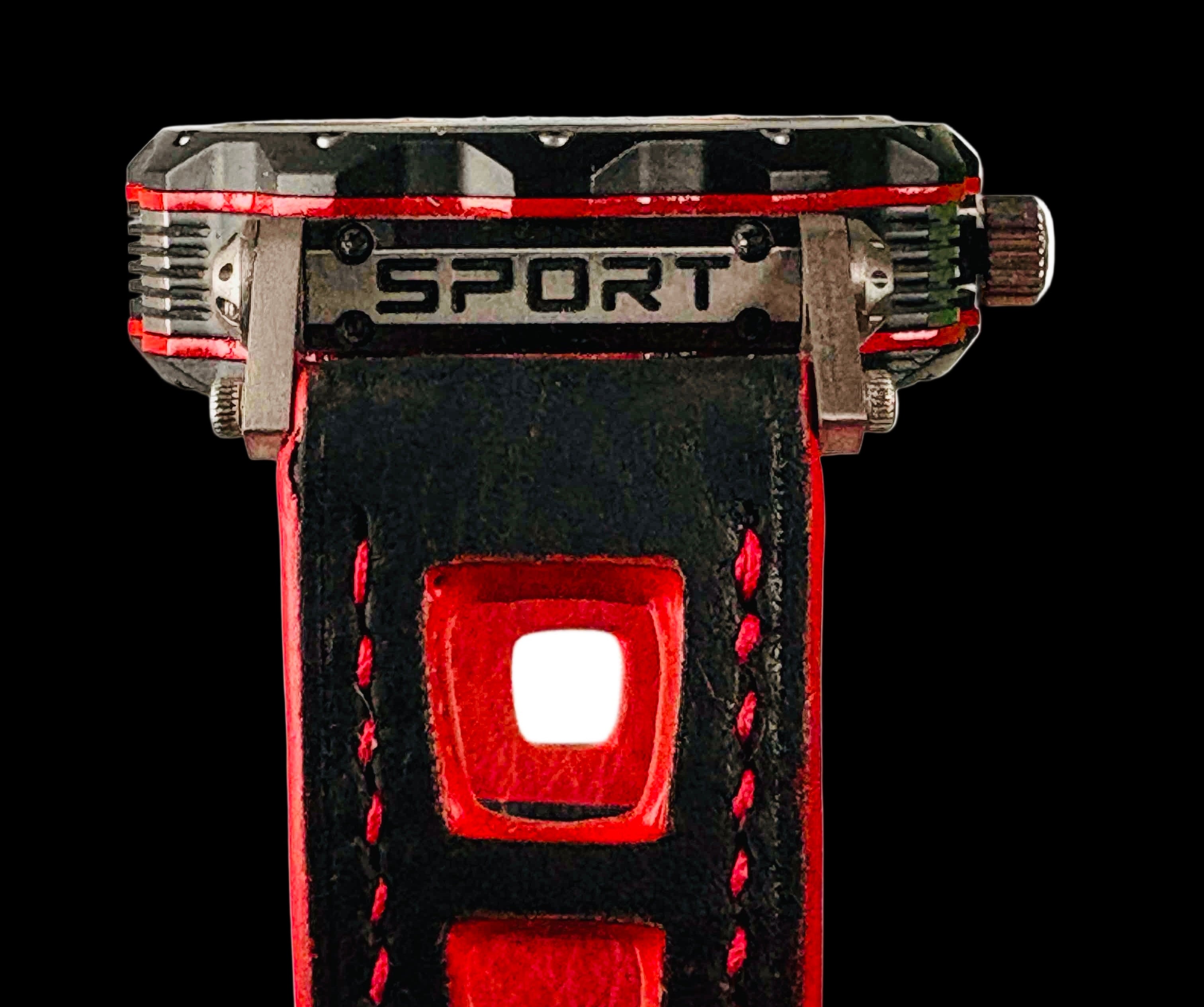 Synchro Sport Red and Black Automatic