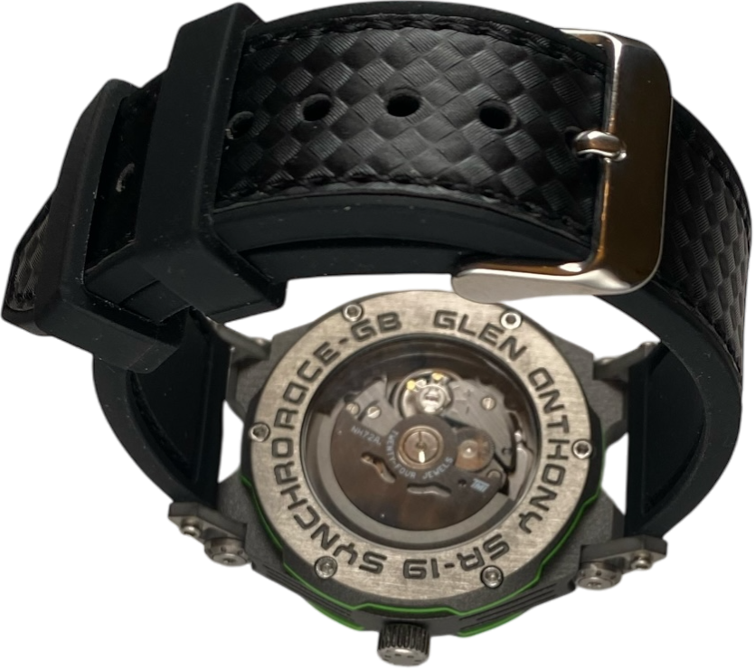 SYNCHRO R Green Skeleton Automatic