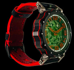 Synchro Sport Red and Black Automatic