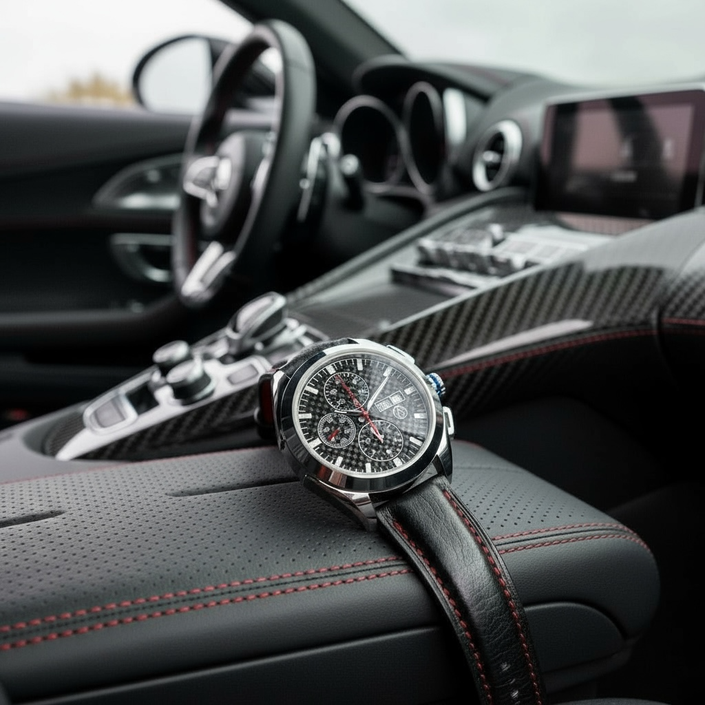 Elegance Sport Carbon fibre Chronograph