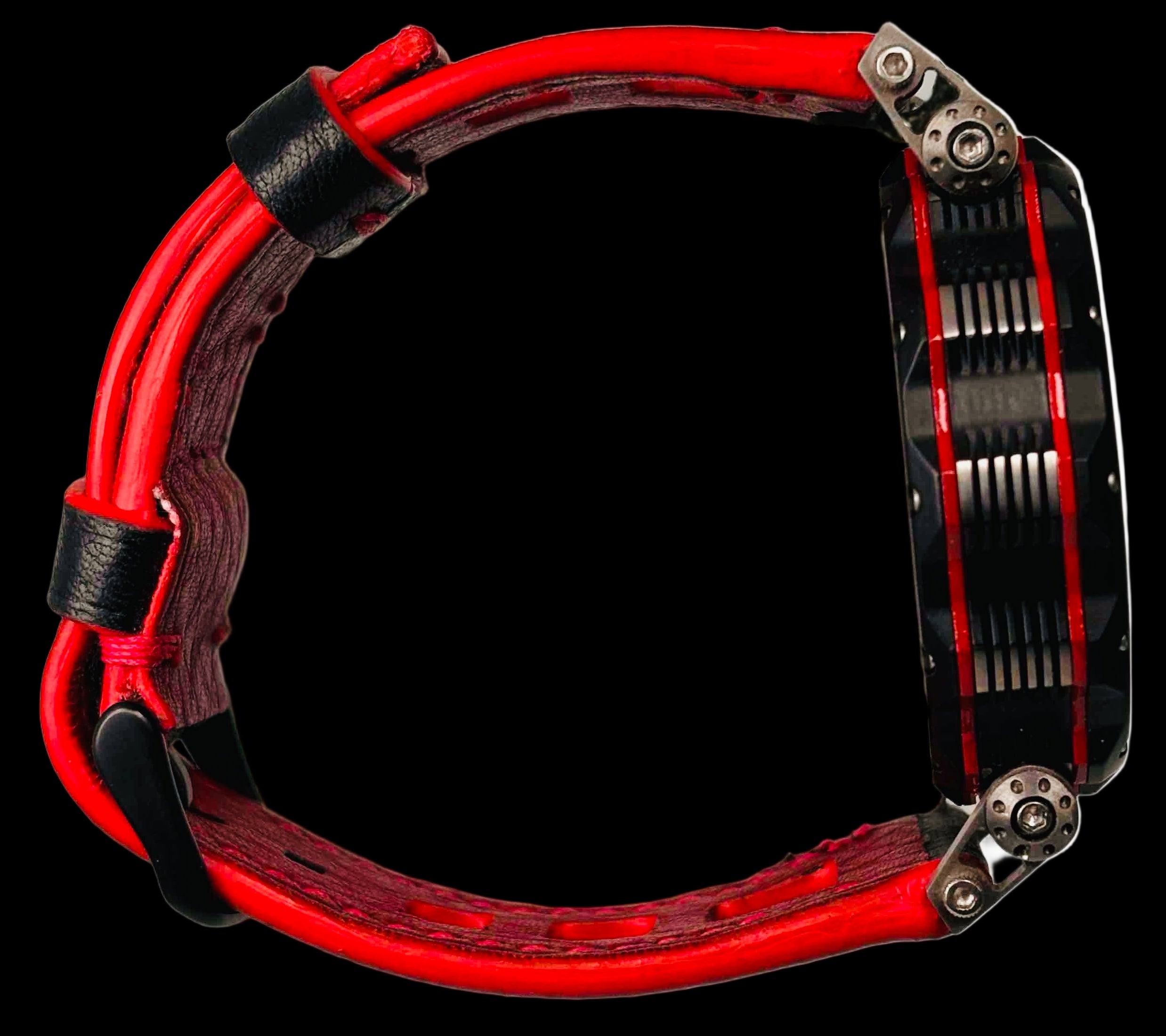 Synchro Sport Red and Black Automatic