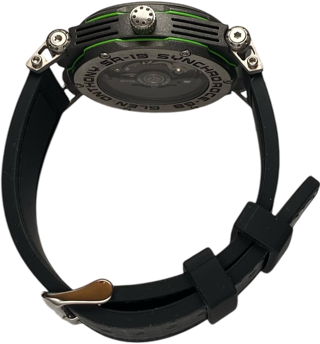SYNCHRO R Green Skeleton Automatic