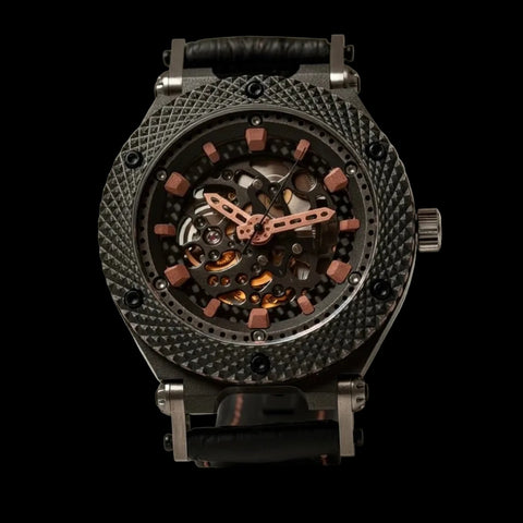 Synchro 3 knurled Copper Black Bolts Edition