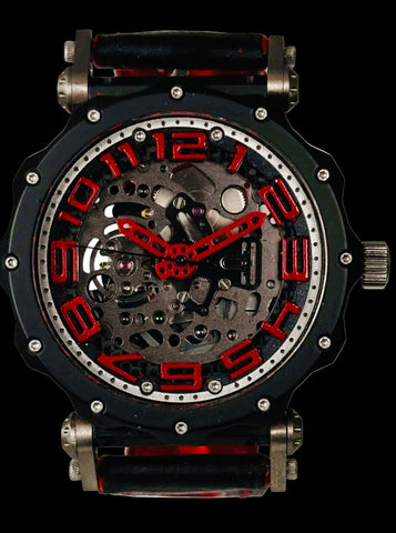Synchro Sport Red and Black Automatic